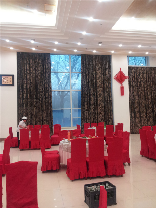 人大餐厅升降开合帘