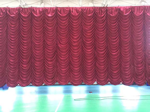 海伦农场水波帘舞台幕