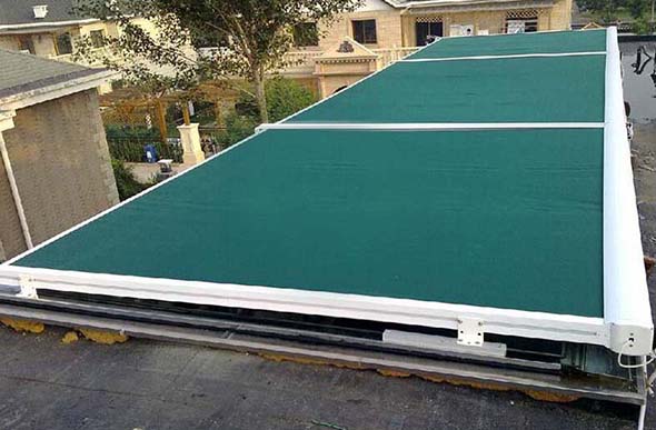 户外电动天幕棚