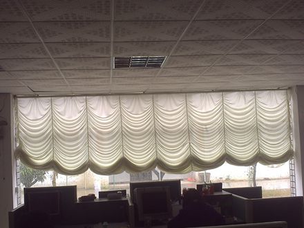 酒店宾馆电动水波帘